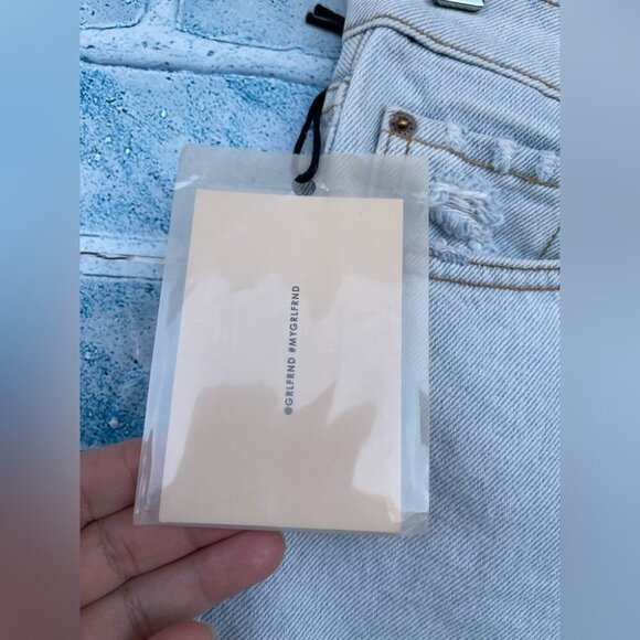 GRLFRND Helena High Rise Cut Off Short size 26 - Picture 5 of 14